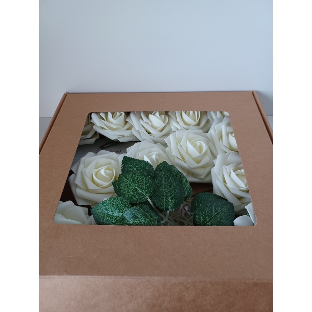 13 White Fake Flowers Decor Set Wedding Party Event Decorations
